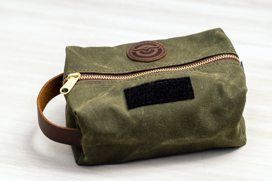 Make Ready Range Wear Waxed Canvas Medium Pouch in Tan