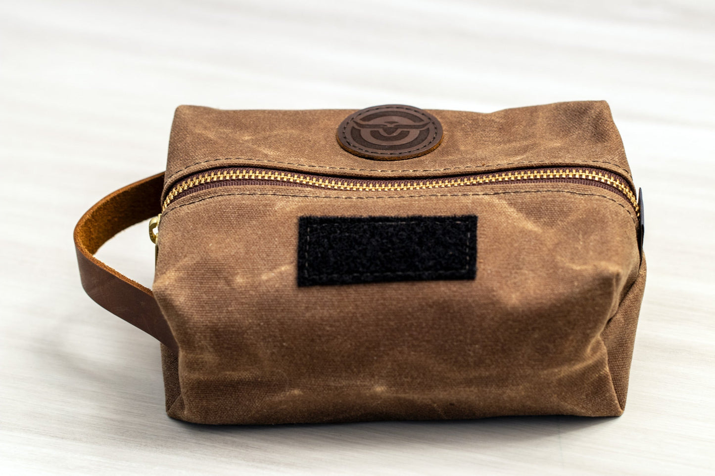 Make Ready Range Wear Waxed Canvas Medium Pouch with Caliber Patches